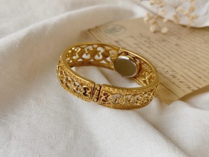 Gold Metal Cuff Women's Watch - Image 4